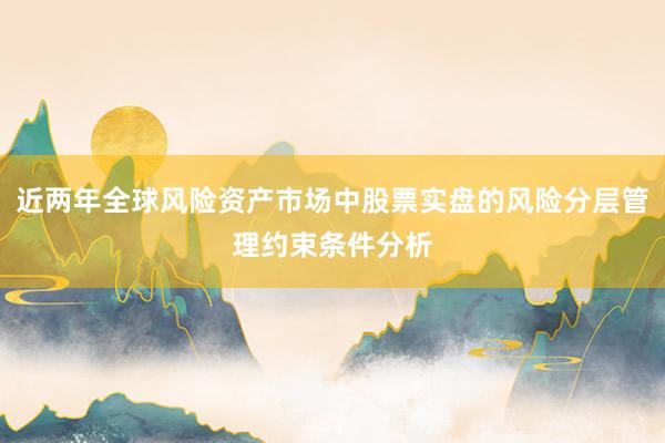 近两年全球风险资产市场中股票实盘的风险分层管理约束条件分析